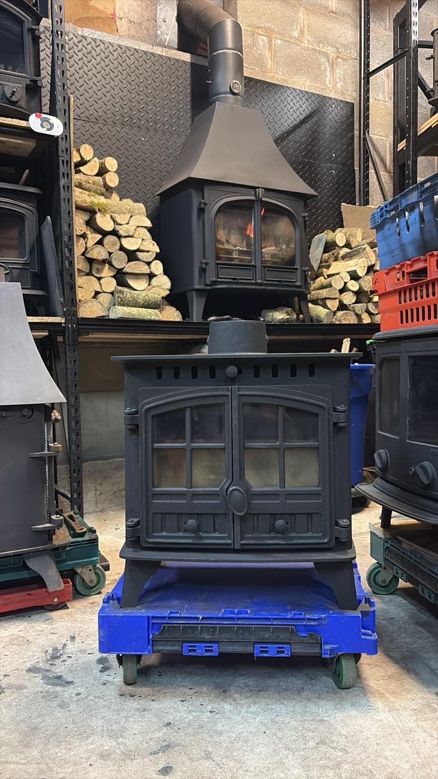 Hunter Herald 5 SLIMLINE LOG BURNING Stove 8kw, Woodburner (log,wood+burner)🚚 — view 2