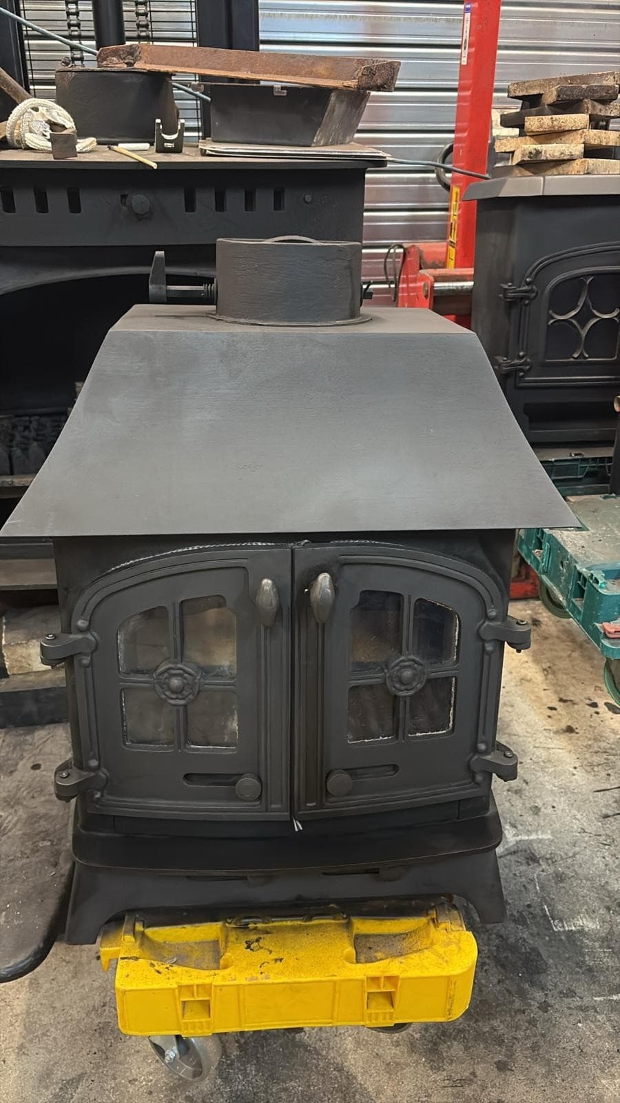 Yeoman Devon Stove 9Kw, Multifuel, (log,wood+burner), DEFRA ๐๐ Delivery โ view 4