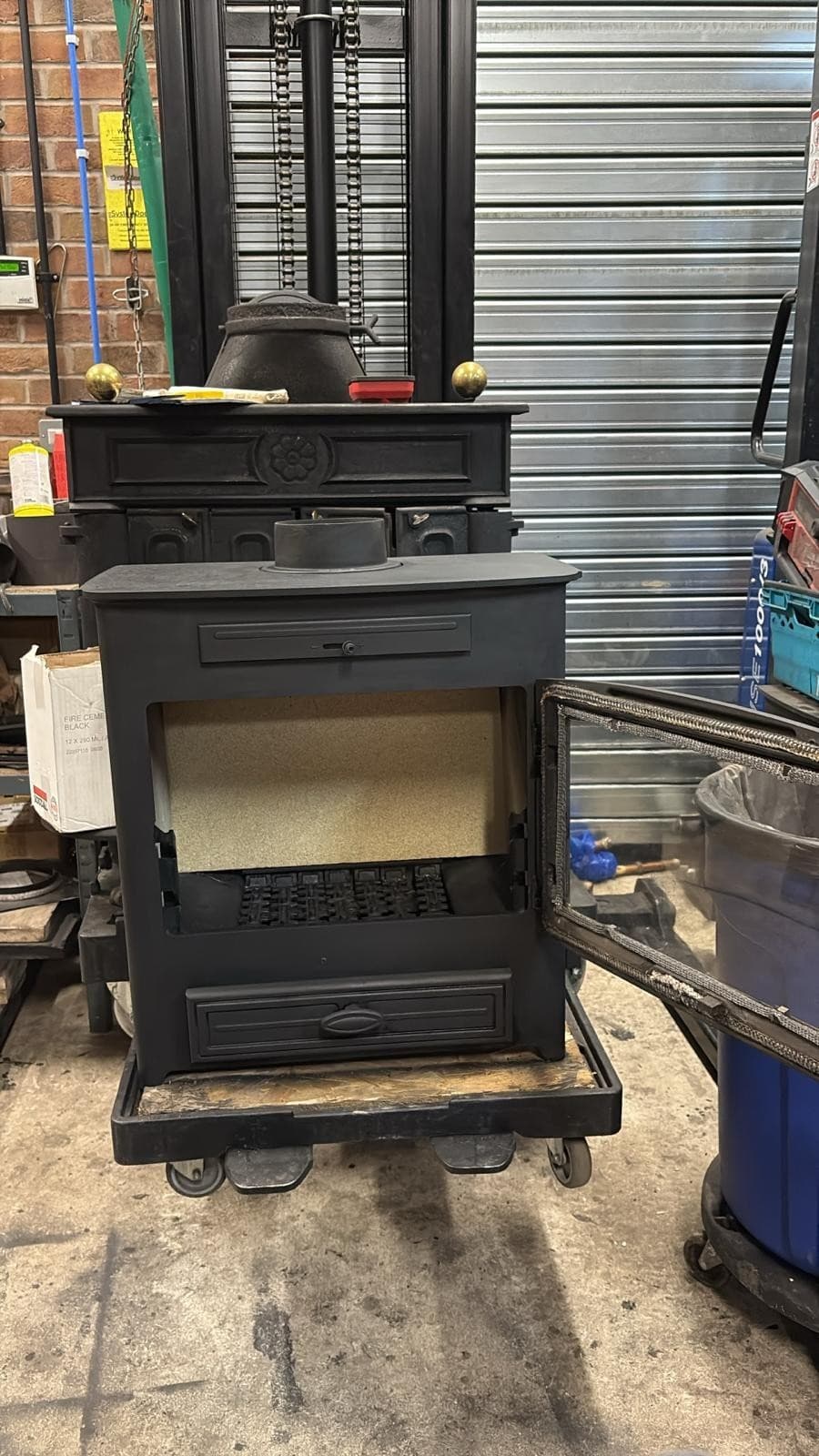 Aarrow Hamlet 7Kw FLATTOP, COAL multifuel Stove delivery available! — view 3