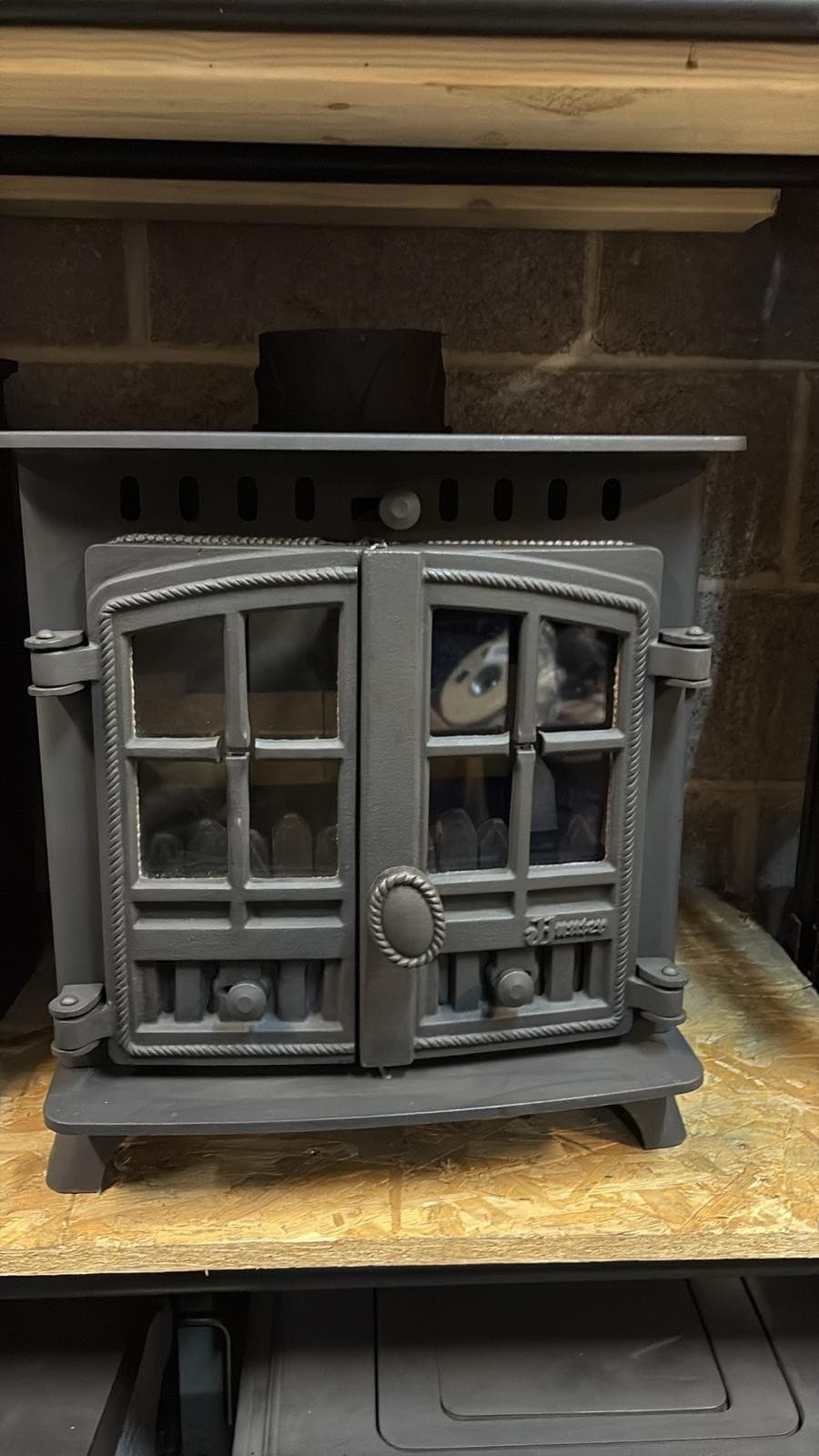 Hunter Herald 4 5kw Stove, MULTIFUEL, (log,wood+burner), DEFRA, eco stove🚚🚚🚚 — view 4