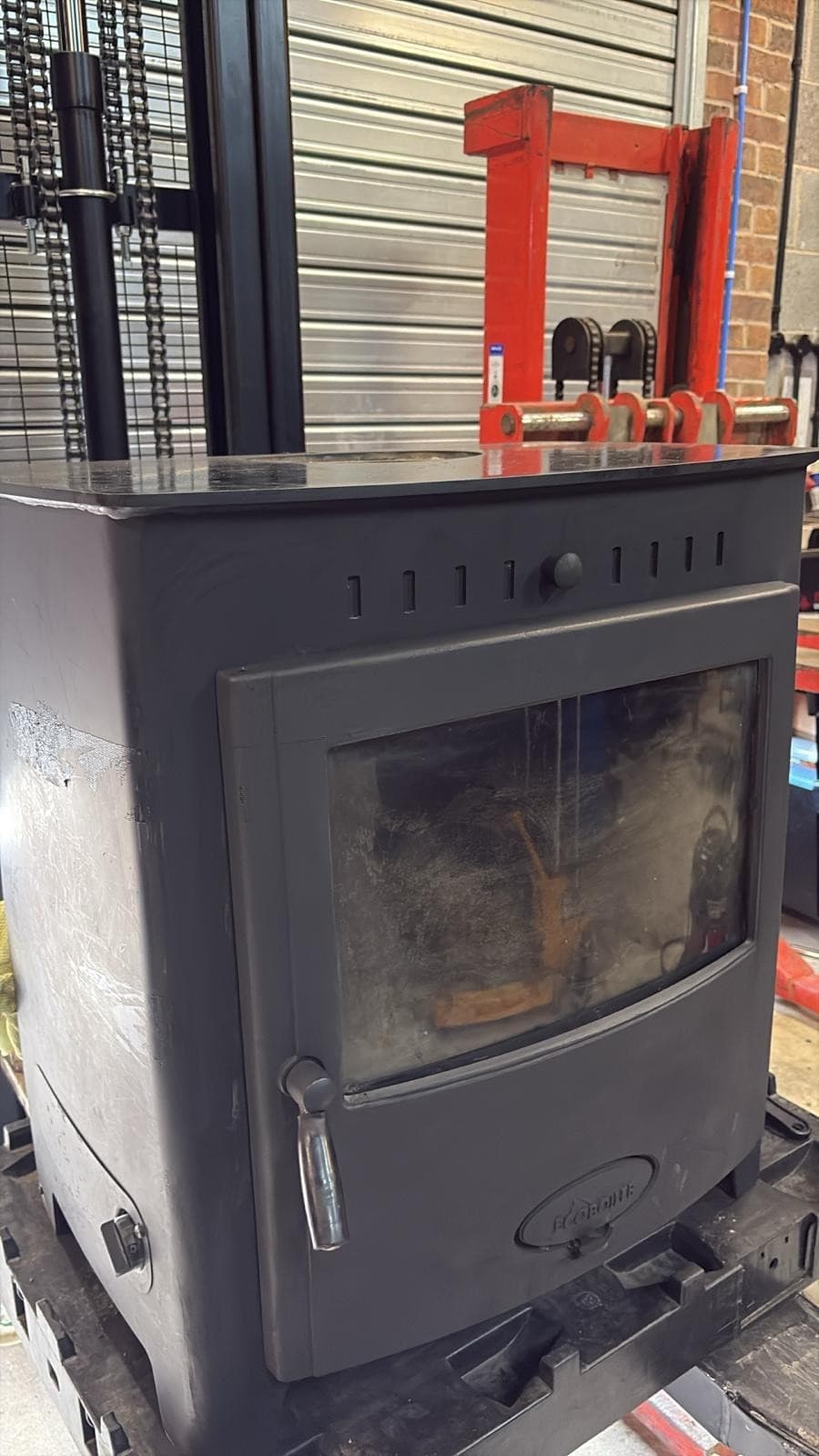 25KW BOILER STOVE Stratford eco Boiler 25, Multifuel, COAL (log,wood+burner) — view 5