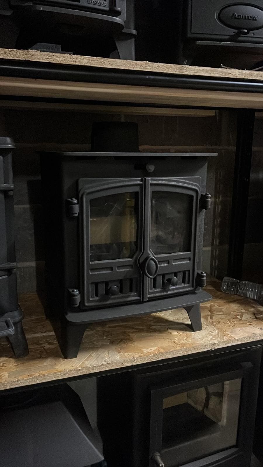 Hunter Herald 4 5kw Stove, MULTIFUEL, (log,wood+burner), DEFRA, eco stoveπππ β view 4