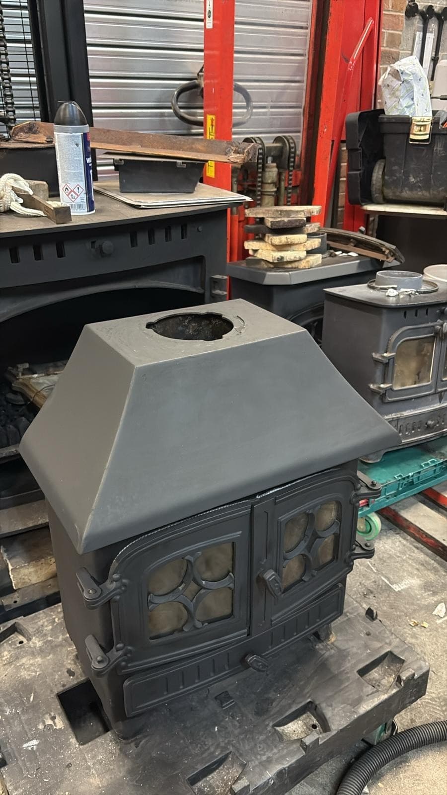 Aarrow Hamlet 8Kw Canopy, , multifuel Stove delivery available! — view 3