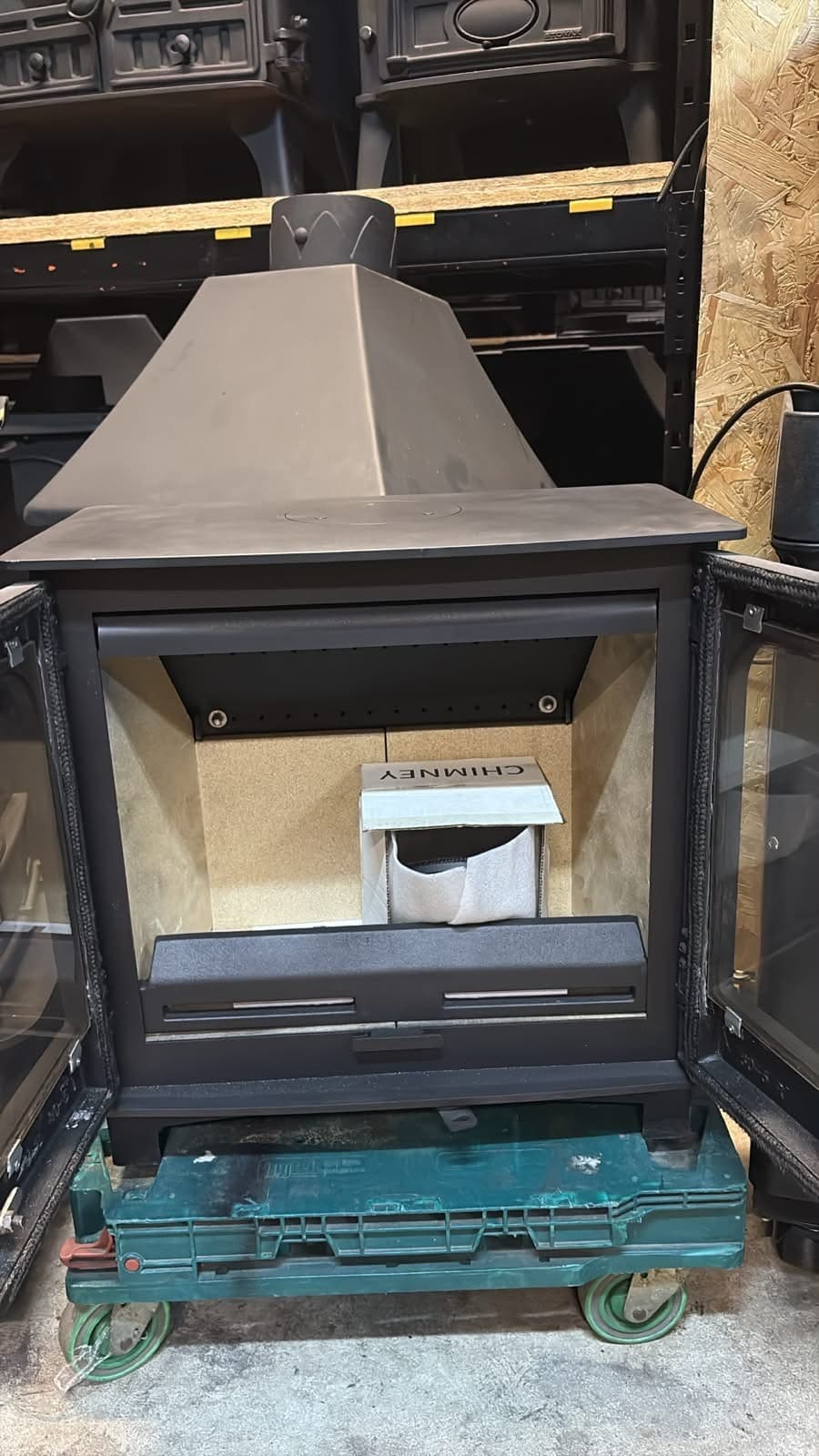 ECOSEY STOVE 5-8w, WOOD ONLY (log,wood+burner) GOOD QUALITY — view 4