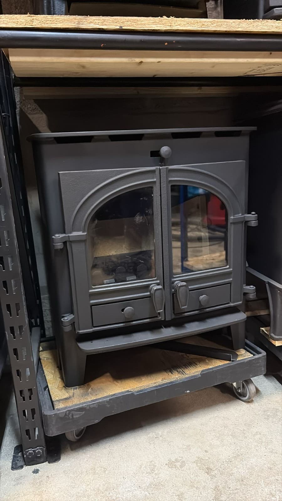 HUNTER Inset Stove 5Kw, Multifuel DELIVERY — view 4