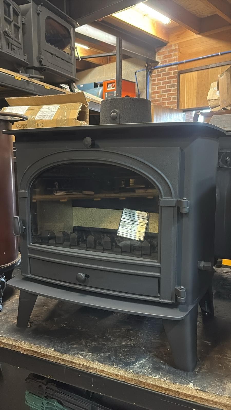 Parkway Consort 9 Stove 8kw, MULTIFUEL, COAL (log,wood+burner), 🚚🚚🚚 — view 2