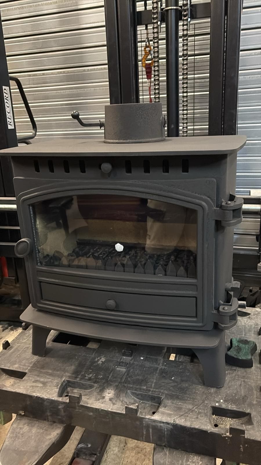Hunter Herald 8 Stove Mk2 8kw, MULTIFUEL, (log,wood+burner), DEFRA, ๐๐ โ view 2
