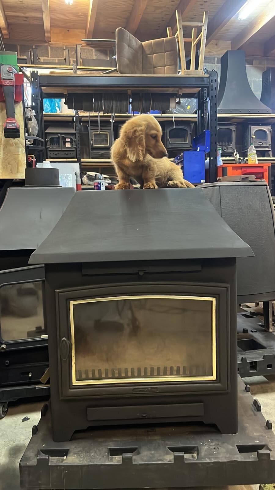 Aarrow Becton 14Kw LARGE OUTPUT, multifuel Stove log burner delivery available! — view 4