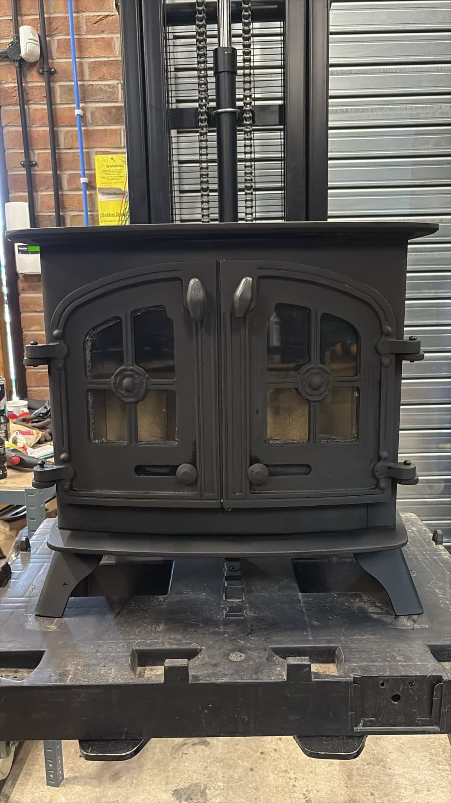 Yeoman Devon Stove 9Kw, FLAT TOP STOVE, Multifuel, (log,wood+burner), 🚚🚚 🚚 — view 4