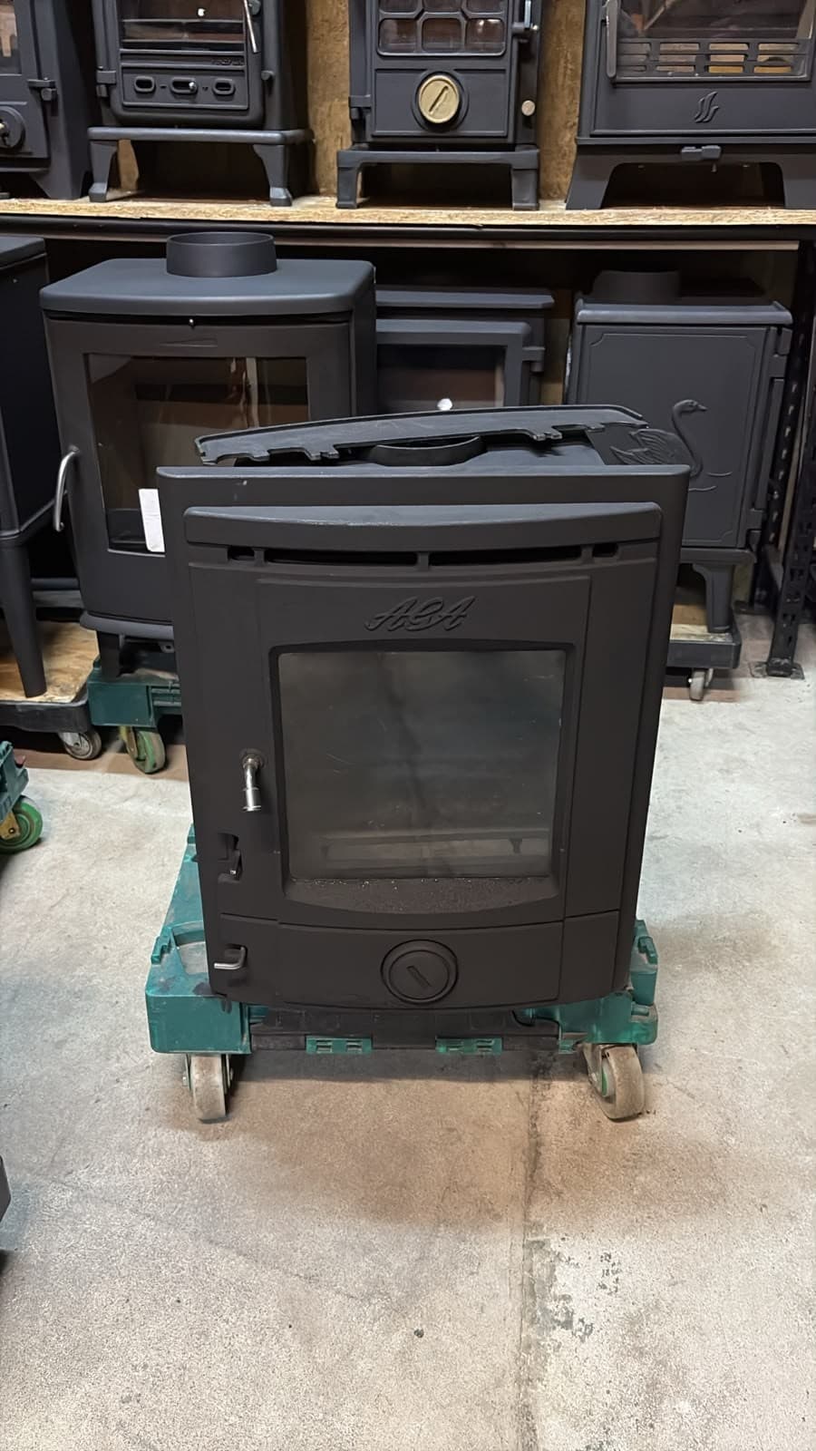 AGA INSET STOVE ,5kW, MULTIFUEL, (log,wood+burner)🚚🚚 DELIVERY AVAILABLE — view 5