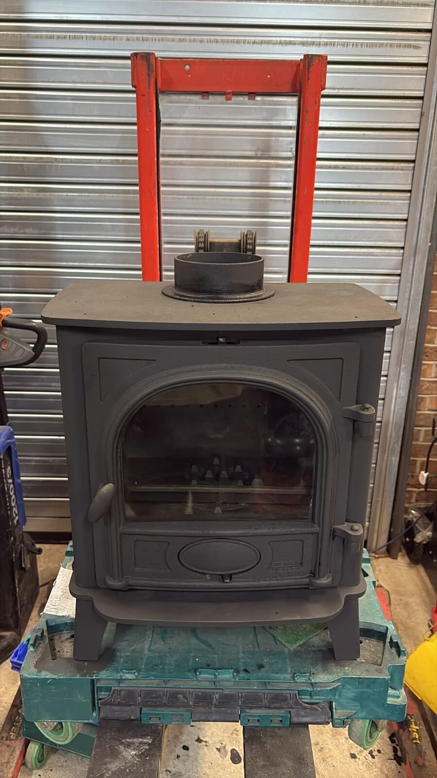 🔥 RESTORED “STOVAX STOCKTON 5” 5KW Multifuel DEFRA stove Wood Log Burner 🔥 — view 5