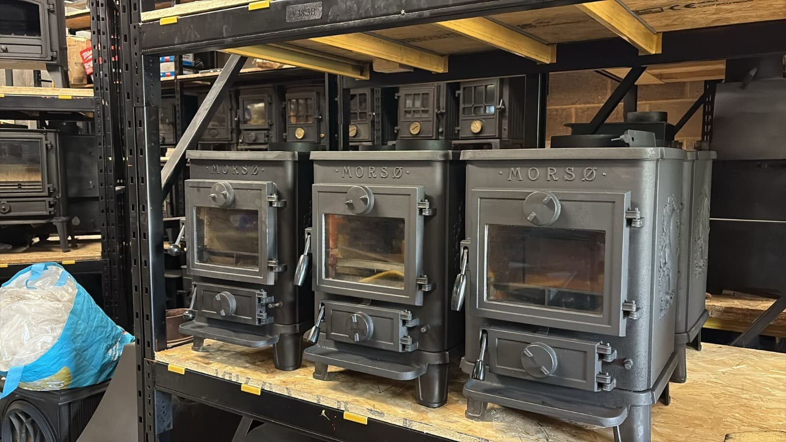 Morso Squirrel 1410 Stove, 5kW, MULTIFUEL, (log,wood+burner), DELIVERY🚚🚚 — view 2