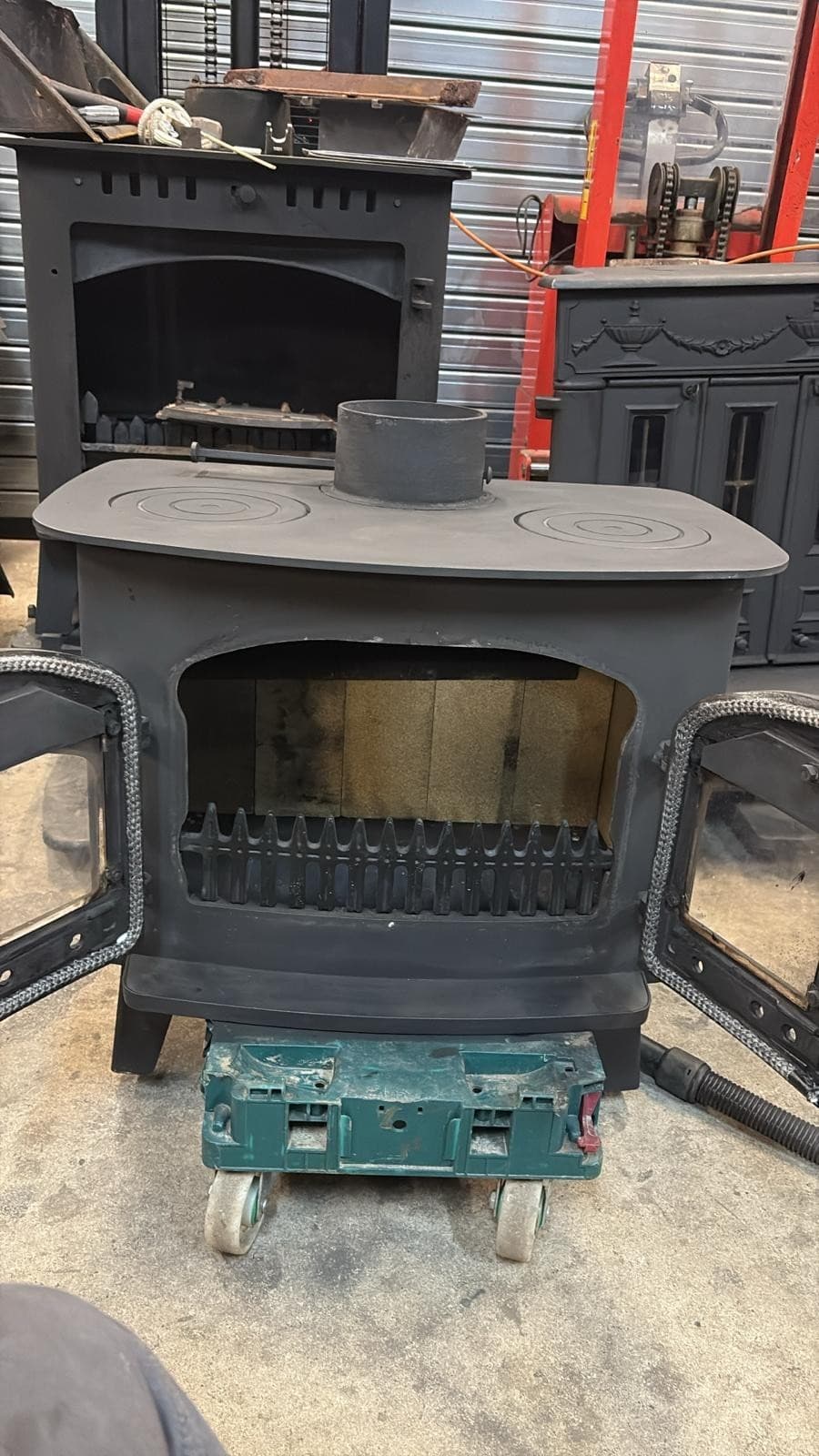 Villager A Range Stove, 16KW Stove MULTIFUEL, COAL (log,wood+burner), DEFRA, ๐ โ view 3