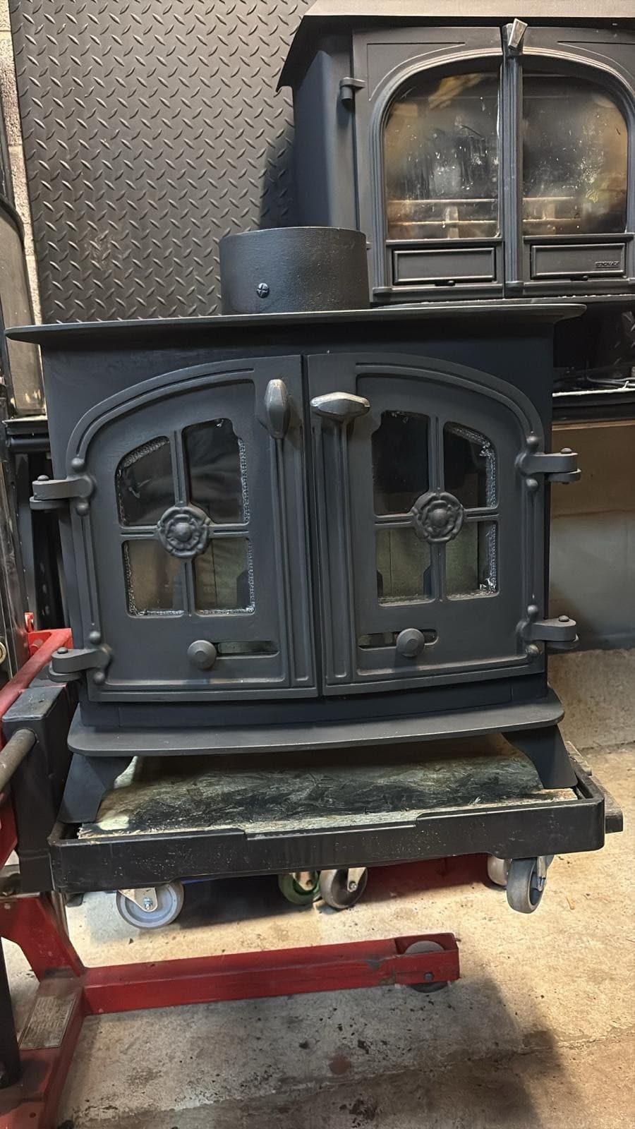 Yeoman EXE Stove 7 Kw, FLAT TOP STOVE, Multifuel, (log,wood+burner), ๐๐ ๐ โ view 3