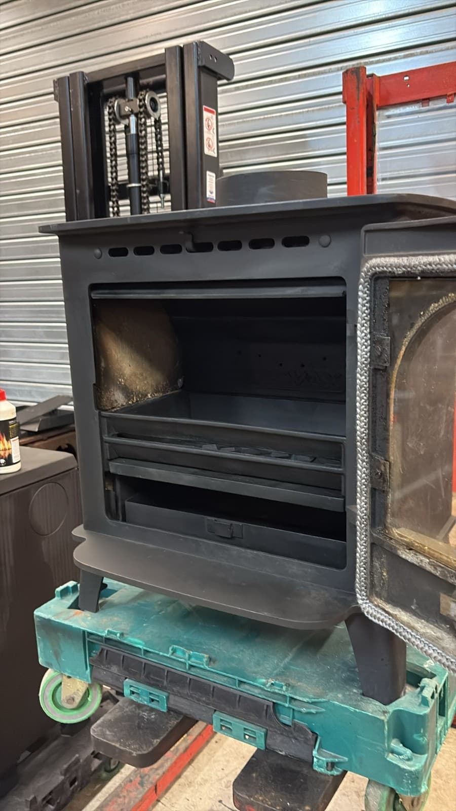 Stovax Stockton 7, 7kW, Multifuel, STOVE, (log,wood+burner), DEFRA, ๐๐ ๐ โ view 3