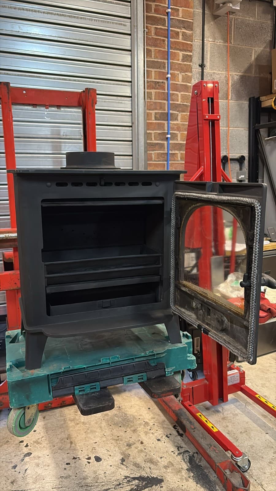 Stovax Stockton 7, 7kW, Multifuel, STOVE, (log,wood+burner), DEFRA, ๐๐ ๐ โ view 5
