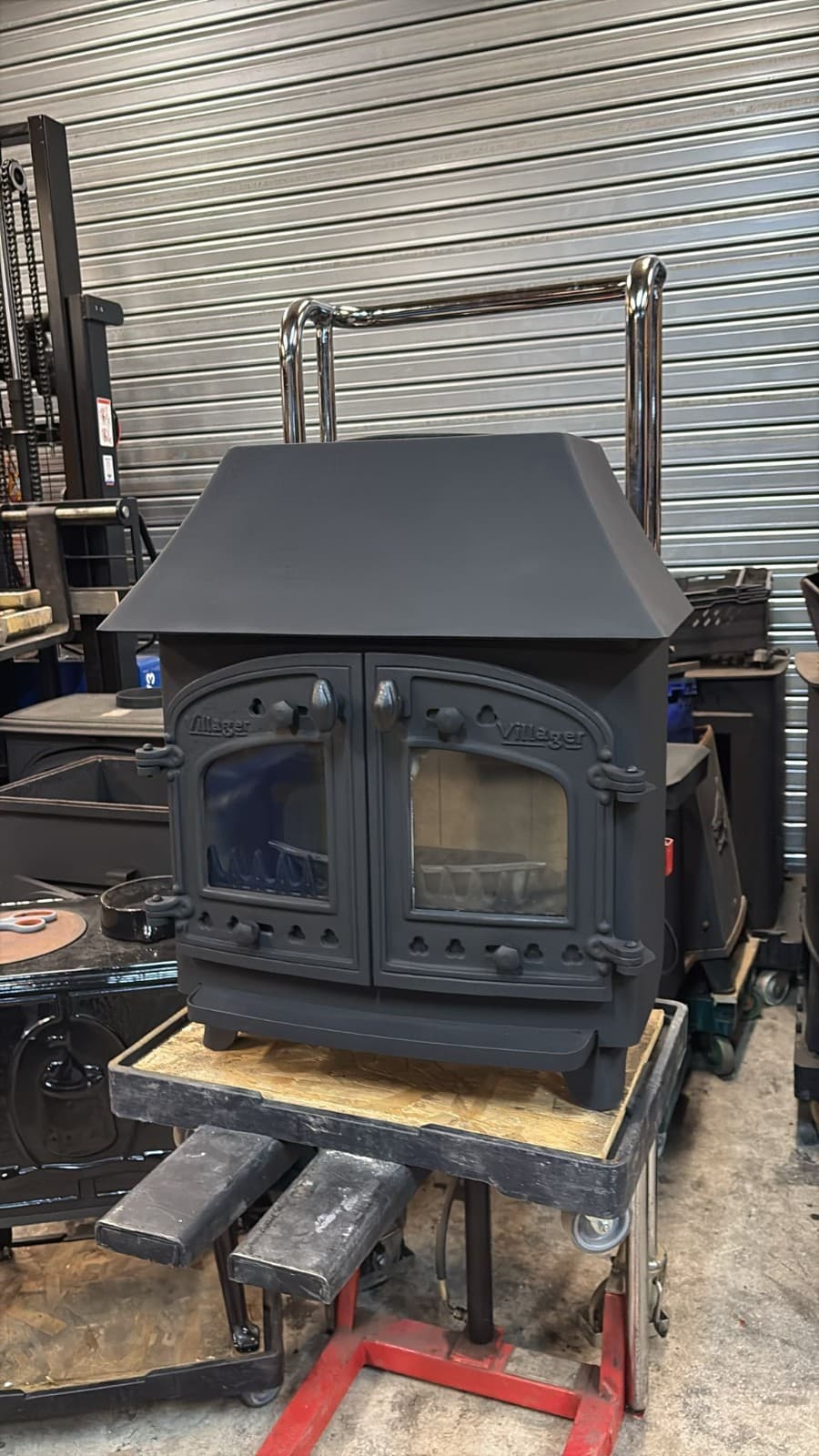Villager B range 7kw, Stove, MULTIFUEL, (log,wood+burner), DEFRA, eco stove🚚🚚 — view 3