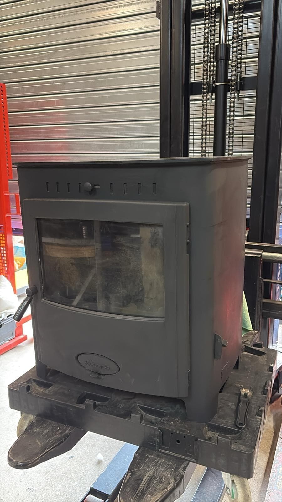 25KW BOILER STOVE Stratford eco Boiler 25, Multifuel, COAL (log,wood+burner) — view 2