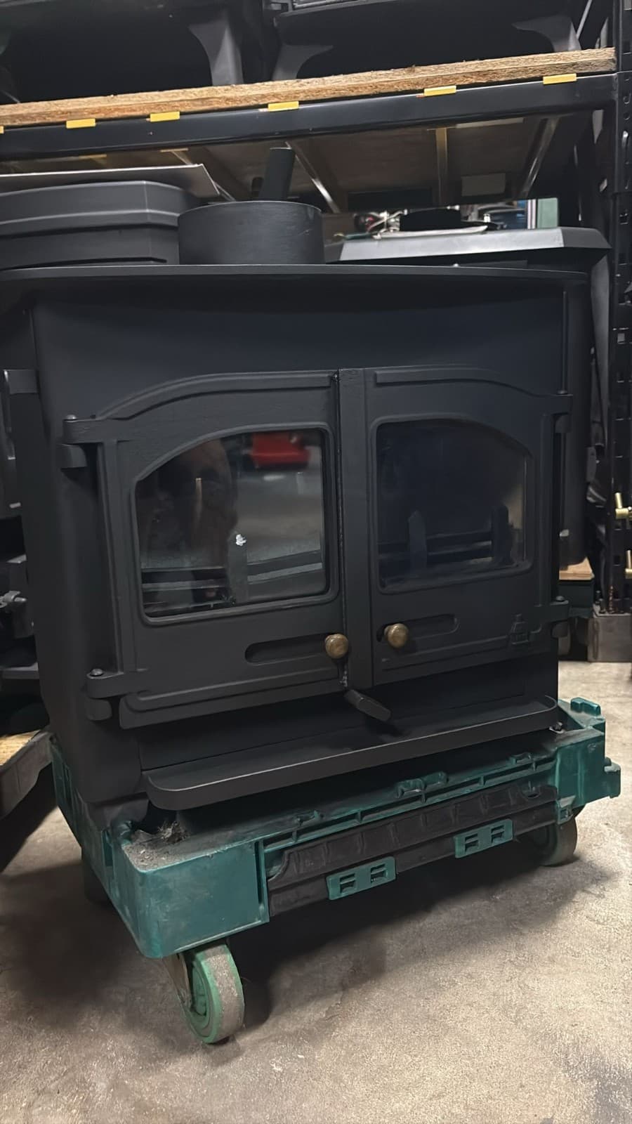 Woodwarm Stove, 8-12Kw MULTI FUEL(log,wood+burner) BOILER ๐๐ โ view 4