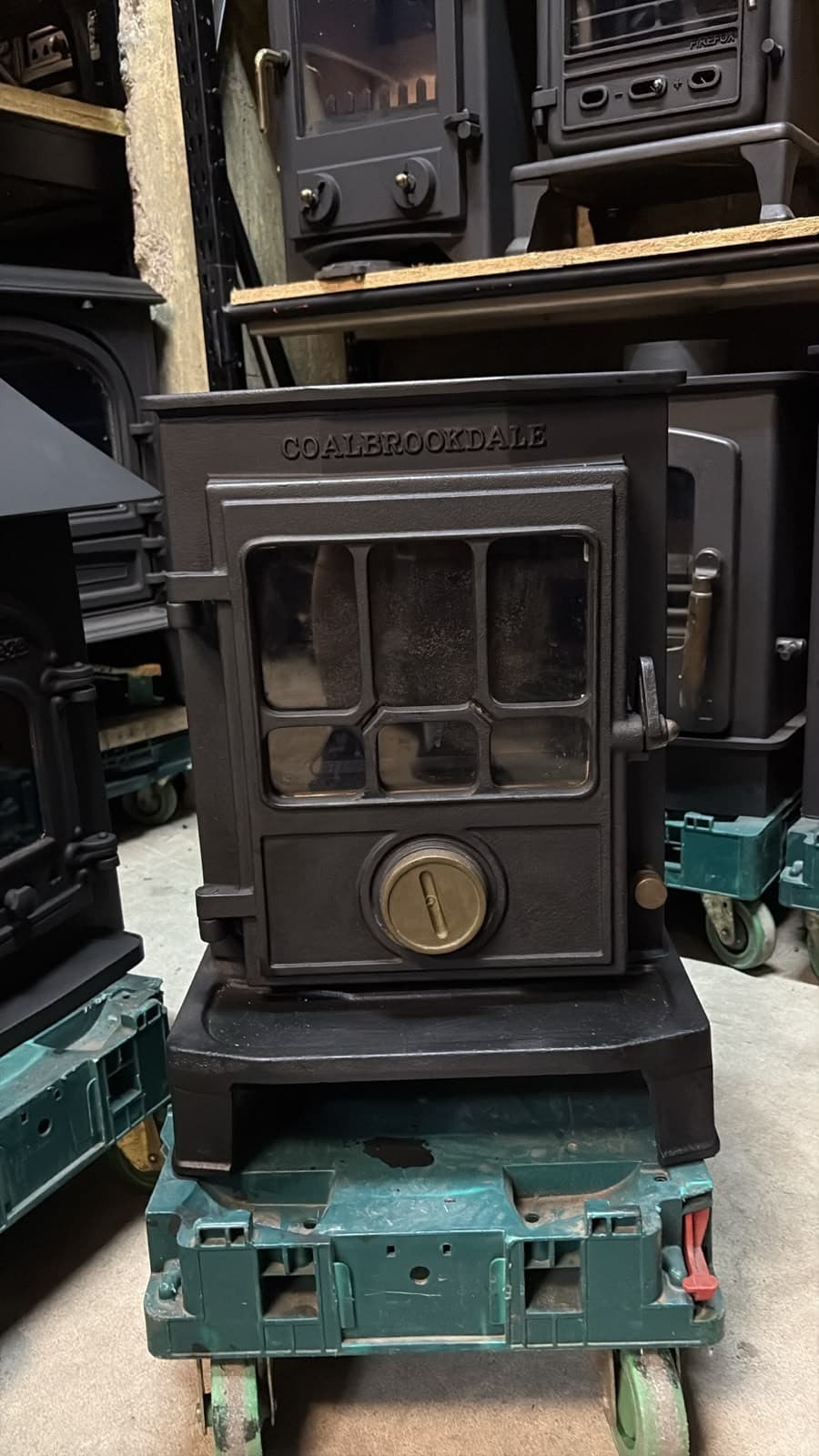 Aga Coalbrookdale Little Wenlock,Stove,5kW, MULTIFUEL, (log,woodw+burner)🚚🚚 — view 2