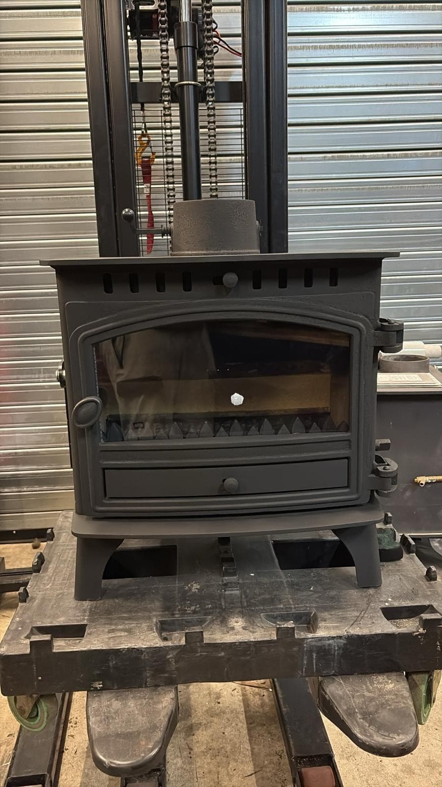 Hunter Herald 8 Stove Mk2 8kw, MULTIFUEL, (log,wood+burner), DEFRA, ๐๐ โ view 5