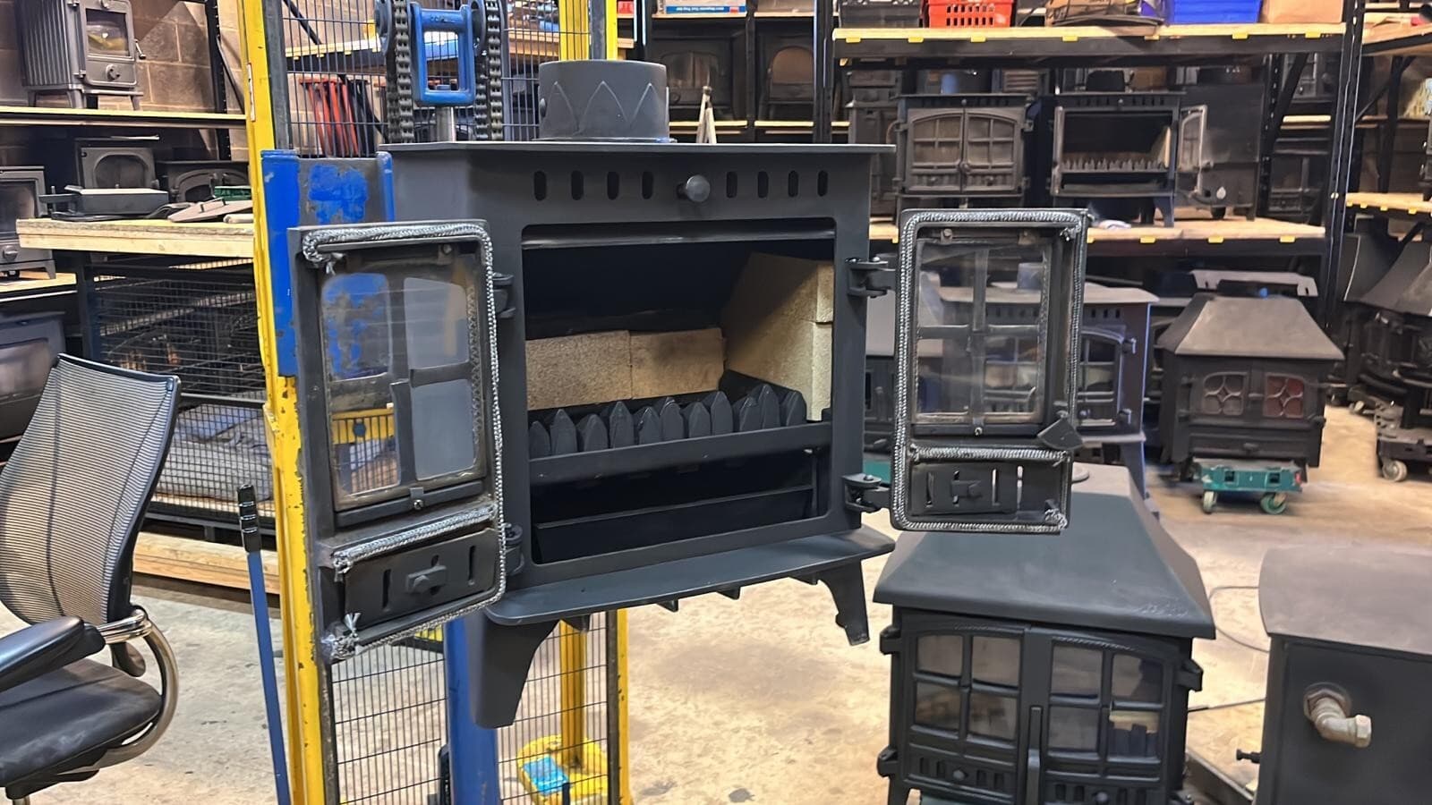 Hunter Herald 4 5kw Stove, MULTIFUEL, (log,wood+burner), DEFRA, eco stove🚚🚚🚚 — view 5