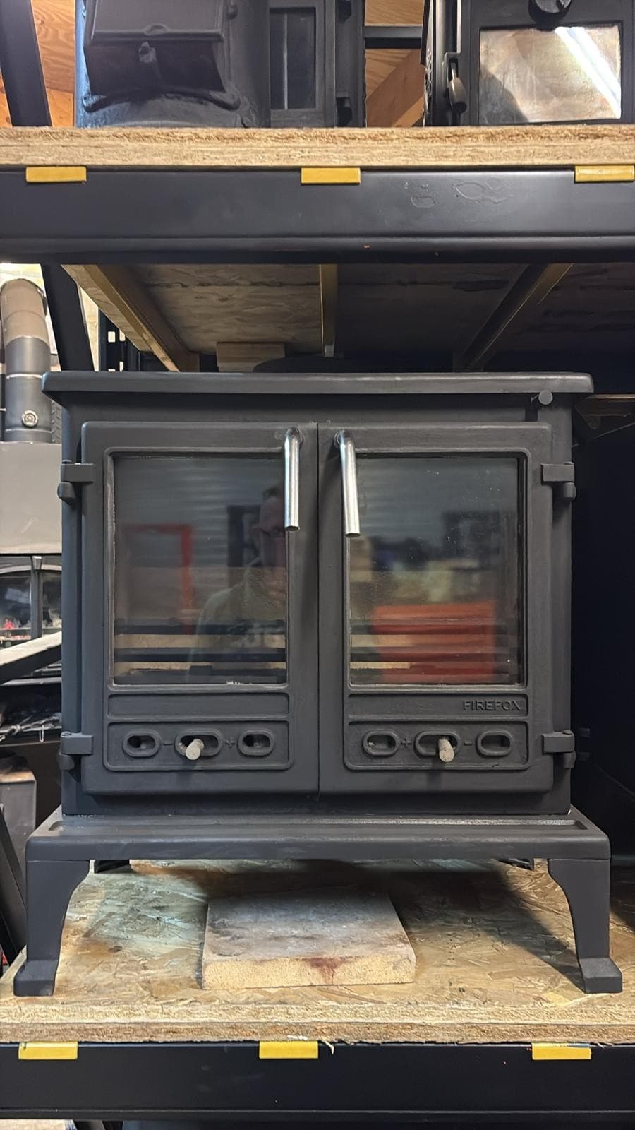 fIREFOX 12 Stove 8kw, MULTIFUEL, (log,wood+burner), DEFRA, ๐๐๐