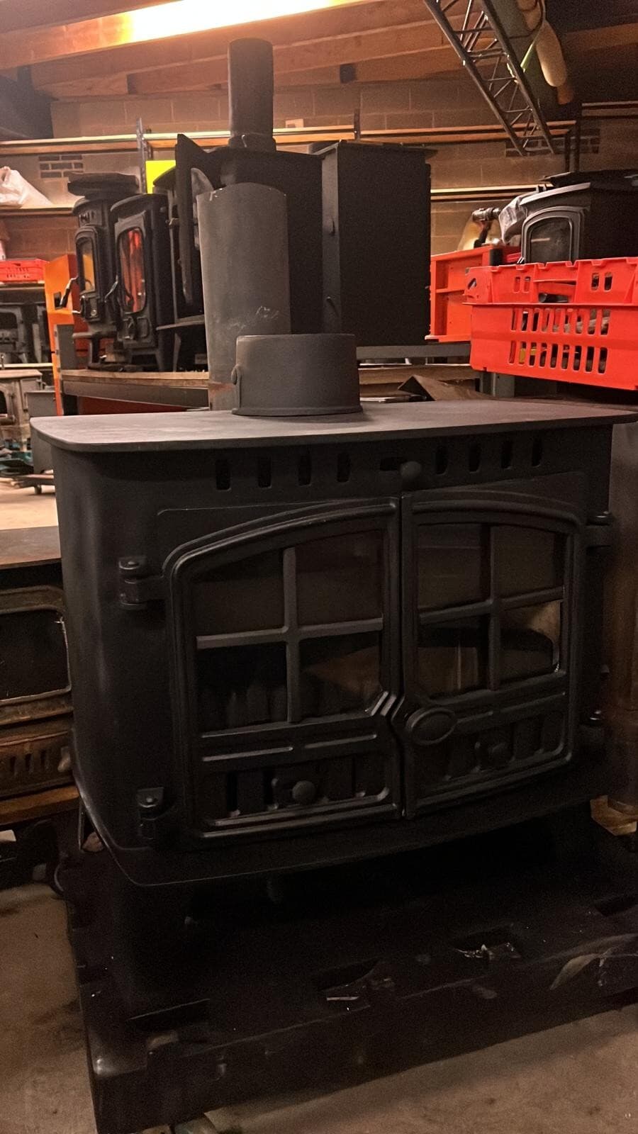 Hunter Herald 14 BOILER Stove, 14KW, MULTIFUEL, (log,wood+burner) BOILER ๐๐ โ view 4