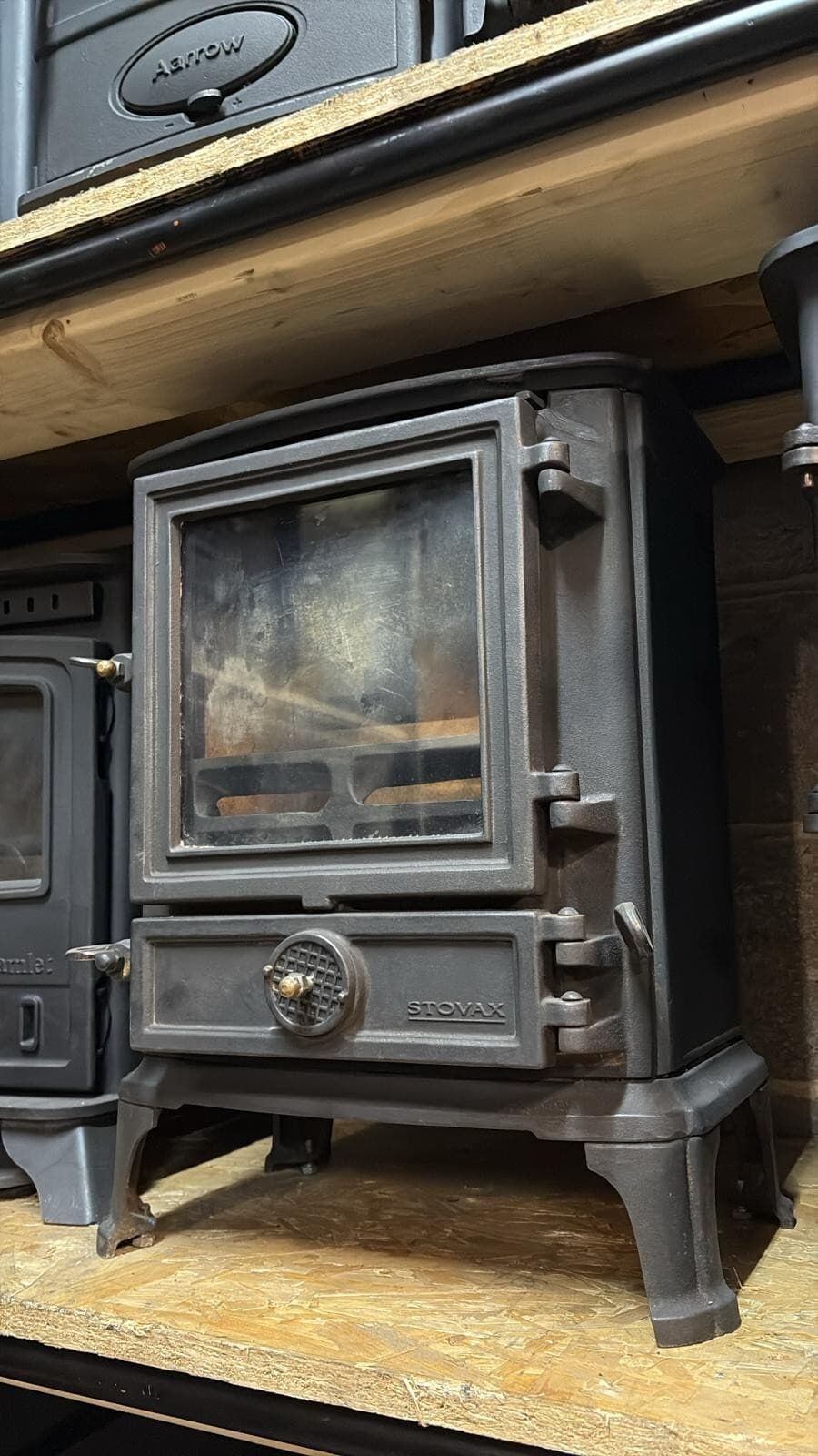 STOVAX 2CB 6KW Stove, MULTIFUEL, (log,wood+burner), DEFRA, eco stoveππππ β view 2