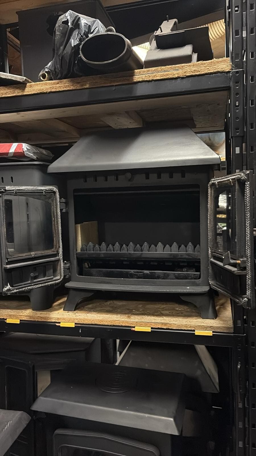 Hunter Herald 8 Stove 8kw, BOILER, MULTIFUEL, COAL (log,wood+burner), ๐๐ โ view 5