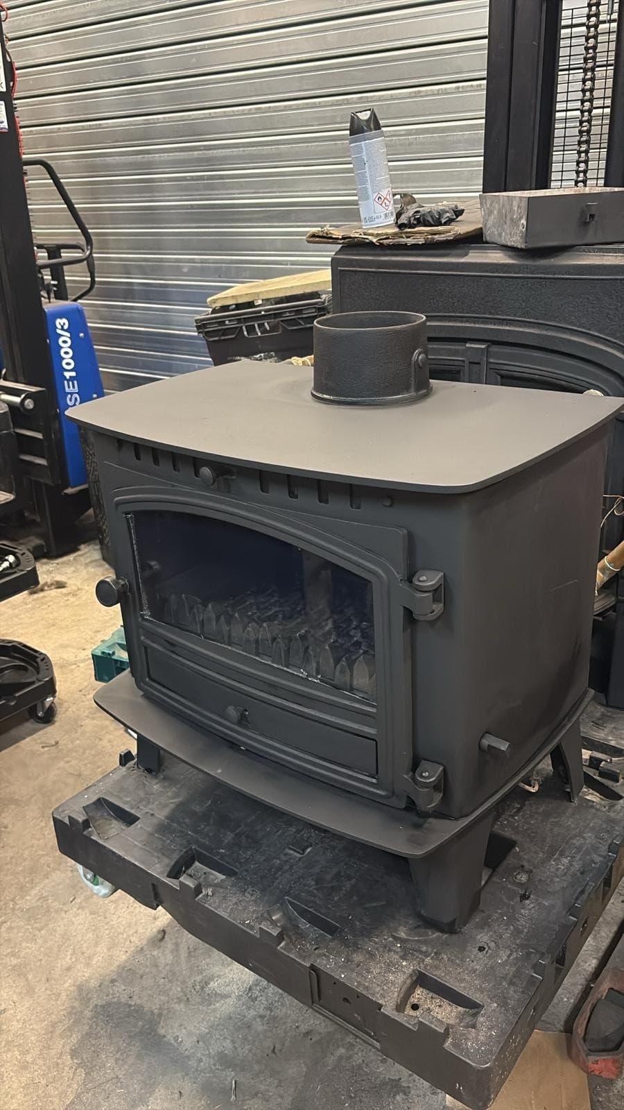 Hunter Herald 14 BOILER Stove, 14KW, MULTIFUEL, (log,wood+burner) BOILER ๐๐ โ view 2
