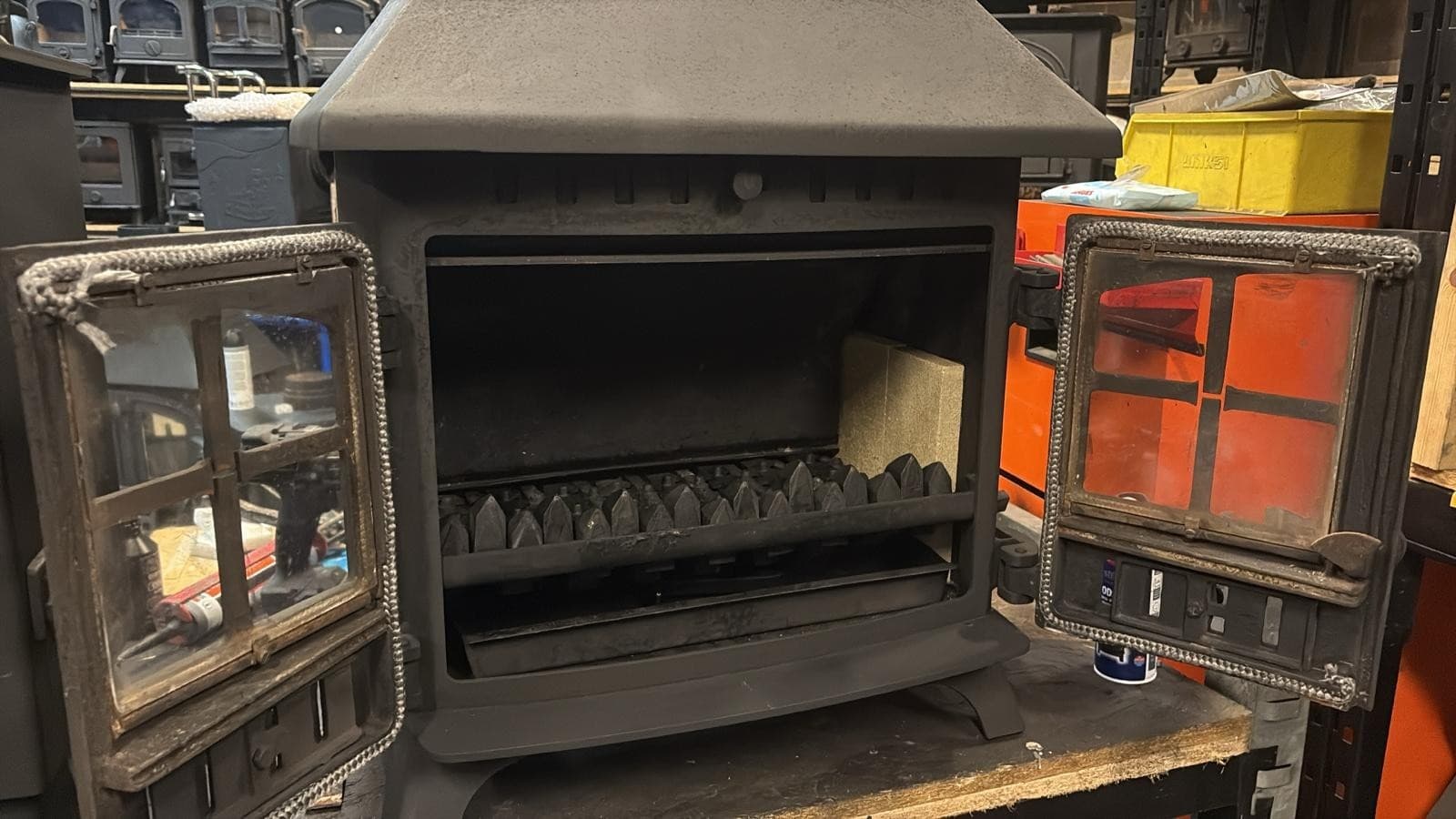Hunter Herald 8 Stove 8kw, BOILER, MULTIFUEL, (log,wood+burner), , ๐๐๐ โ view 5