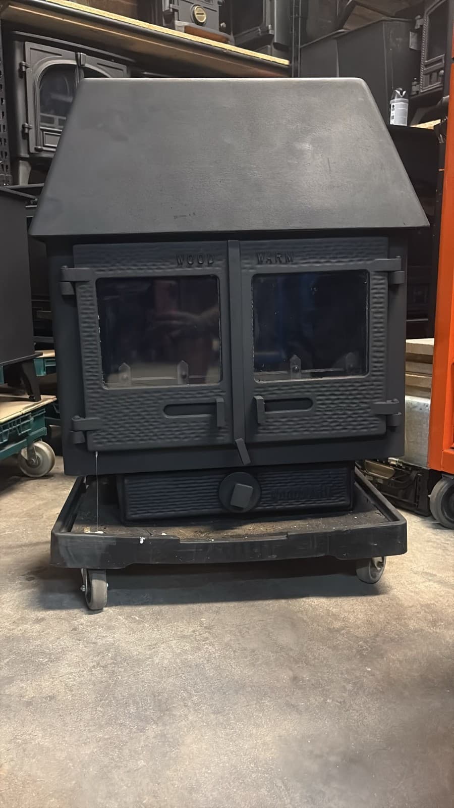 Woodwarm Fireblaze Stove, 8Kw MULTI FUEL BOILER, (log,wood+burner) BOILER 🚚🚚 — view 3