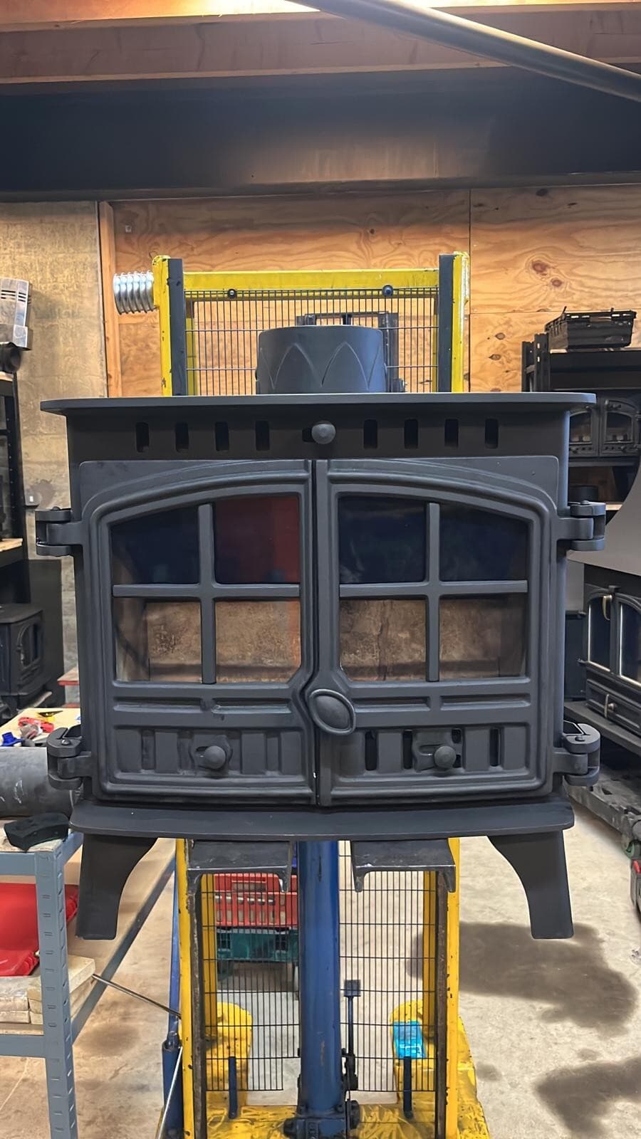 Hunter Herald 8 Wood Burning Stove 8kw, Woodburner (log,wood+burner), DEFRA, 🚚 — view 2