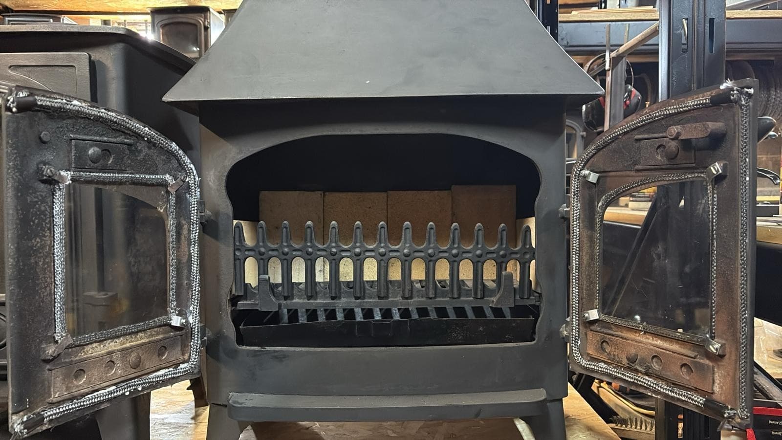 Villager Flatmate Stove, 7kW, Canopy MULTIFUEL, COAL(log,wood+burner), ๐๐๐ โ view 4