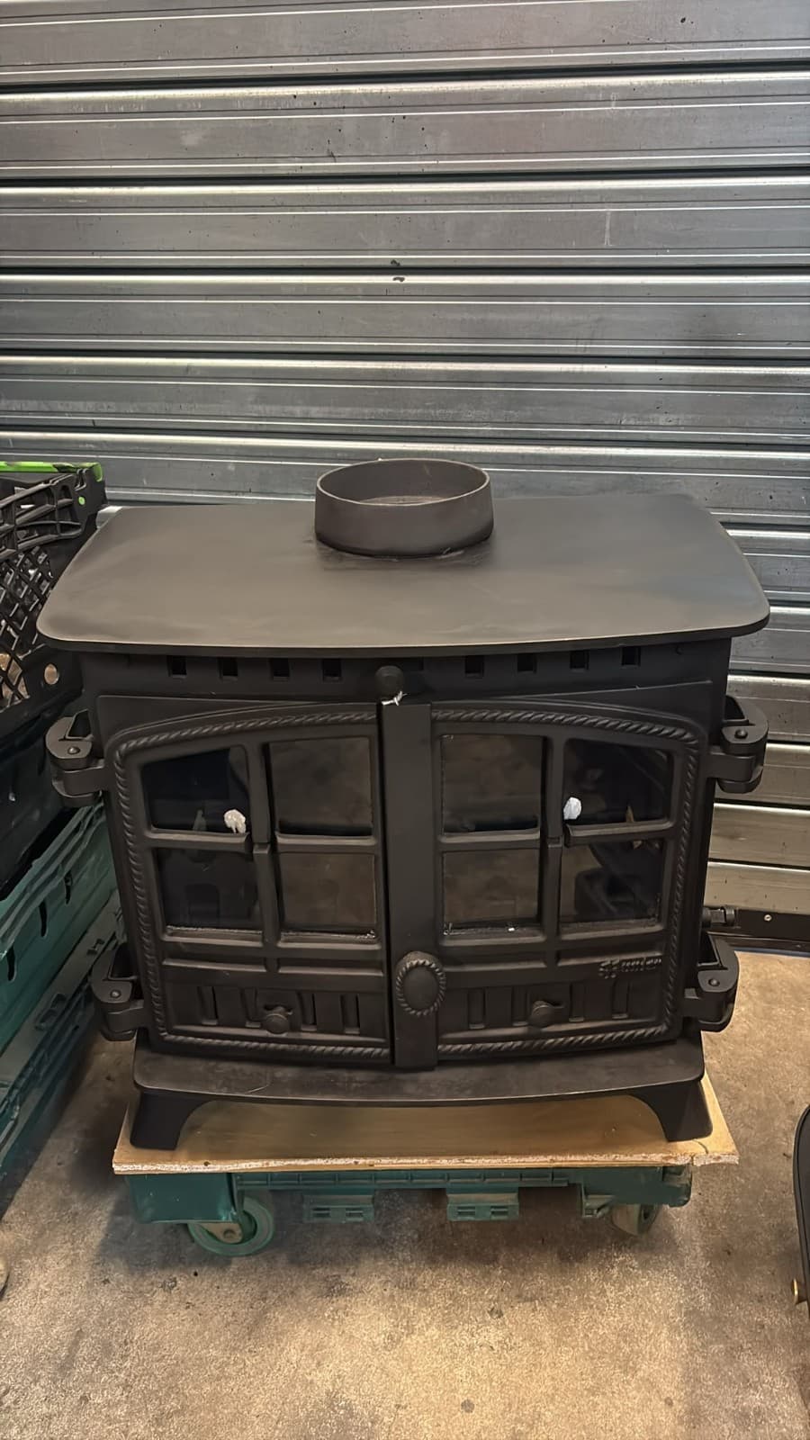 Hunter Herald 8 Stove 8kw, COAL, MULTIFUEL, (log,wood+burner), DELIVERY 🚚🚚 — view 3