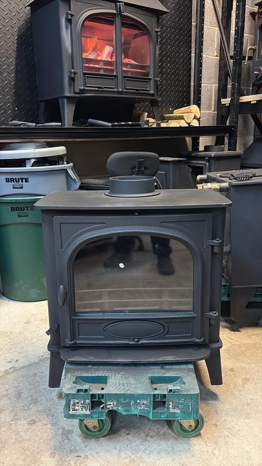 Stovax Stockton 8, 8kW, Muiltifuel Stove (log,wood+burner), DEFRA, 🚚🚚 🚚 — view 5