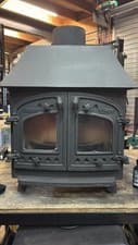Villager Canopy Stove, 7kW MULTIFUEL, COAL (log,wood+burner), 🚚🚚🚚
