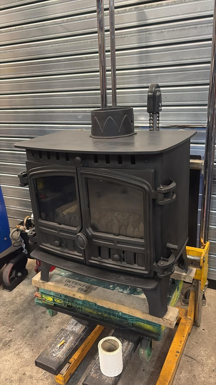 Hunter Herald 8 Stove Mk2 8kw, BOILER, MULTIFUEL, (log,wood+burner), , ๐๐ โ view 4