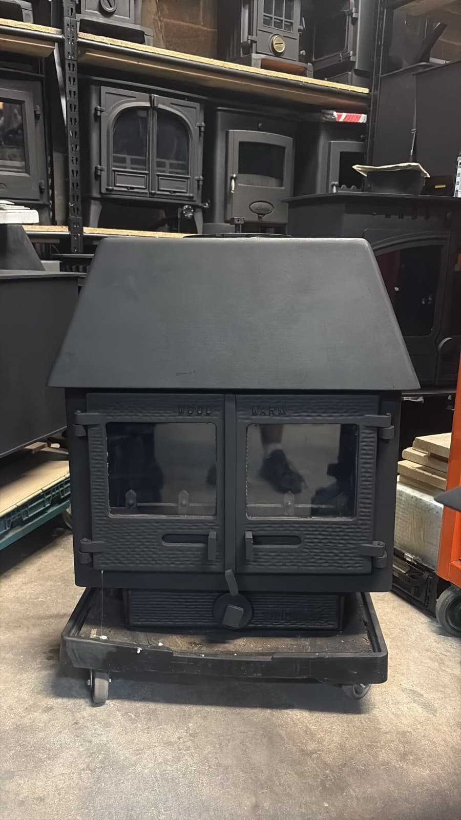 Woodwarm Fireblaze Stove, 8Kw MULTI FUEL BOILER, (log,wood+burner) BOILER 🚚🚚
