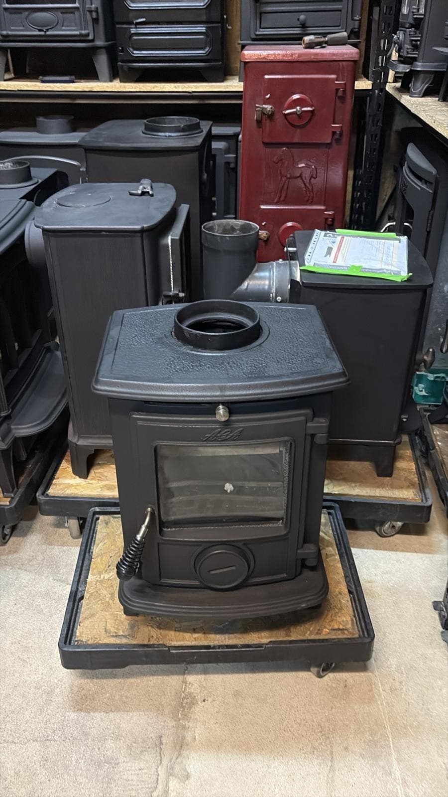 AGA wenlock classic 5KW STOVE COAL, MULTIFUEL, (log,wood+burner), DELIVERY ๐ โ view 5