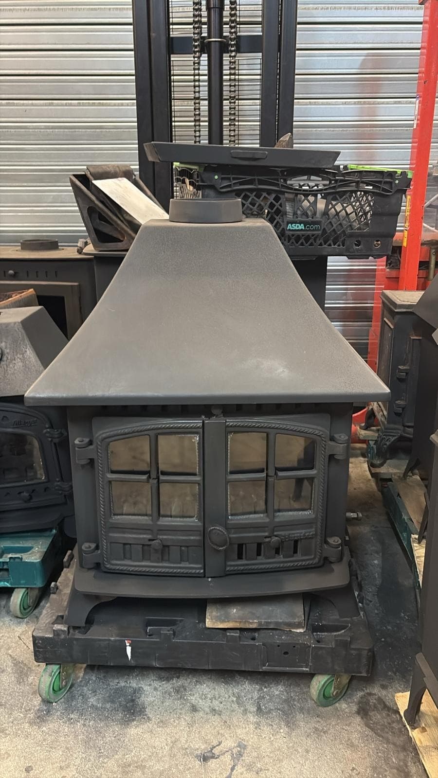 hunter herald 14 Stove, 14KW, MULTIFUEL, (log,wood+burner)🚚🚚 — view 3