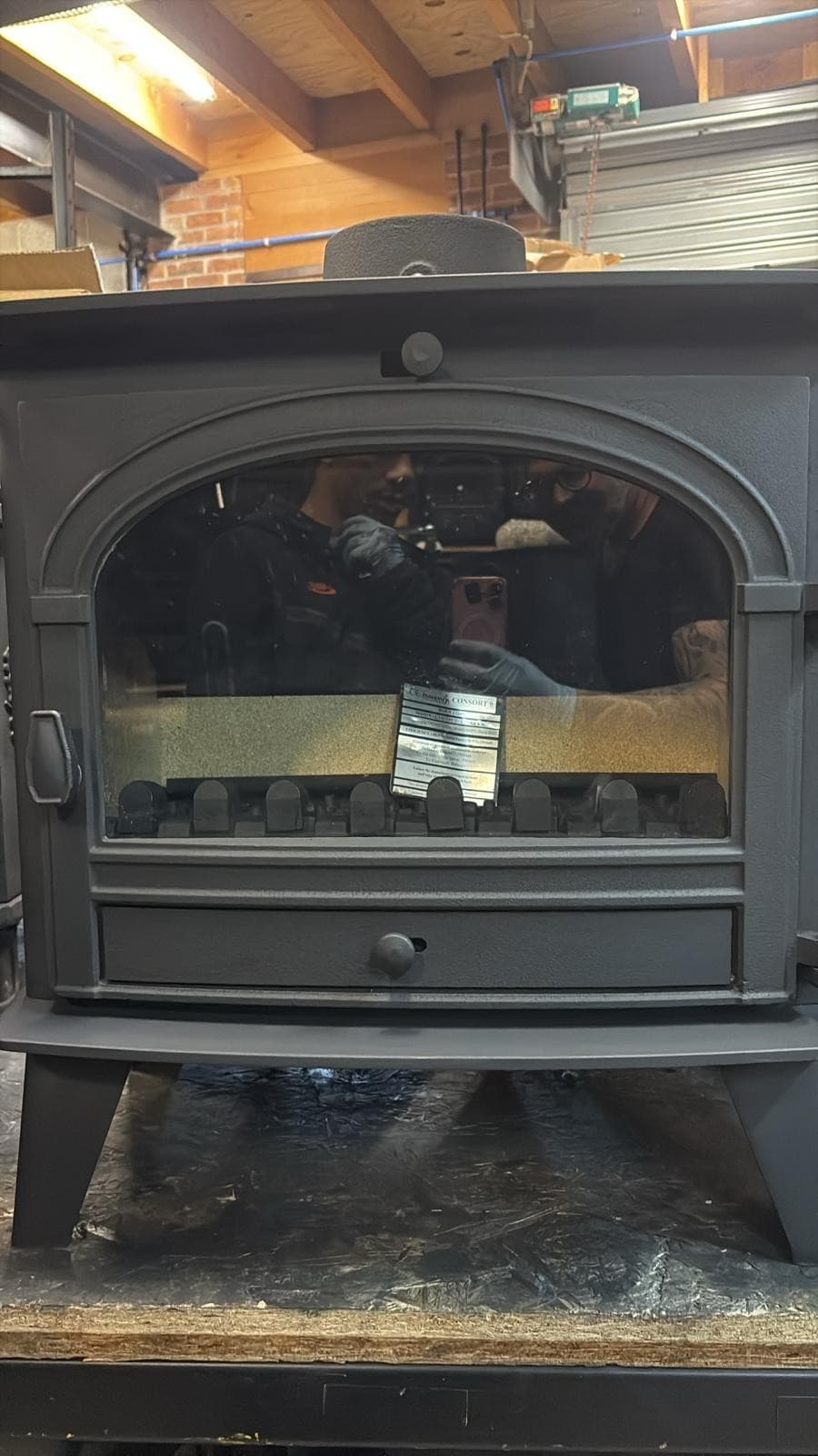 Parkway Consort 9 Stove 8kw, MULTIFUEL, COAL (log,wood+burner), 🚚🚚🚚 — view 5