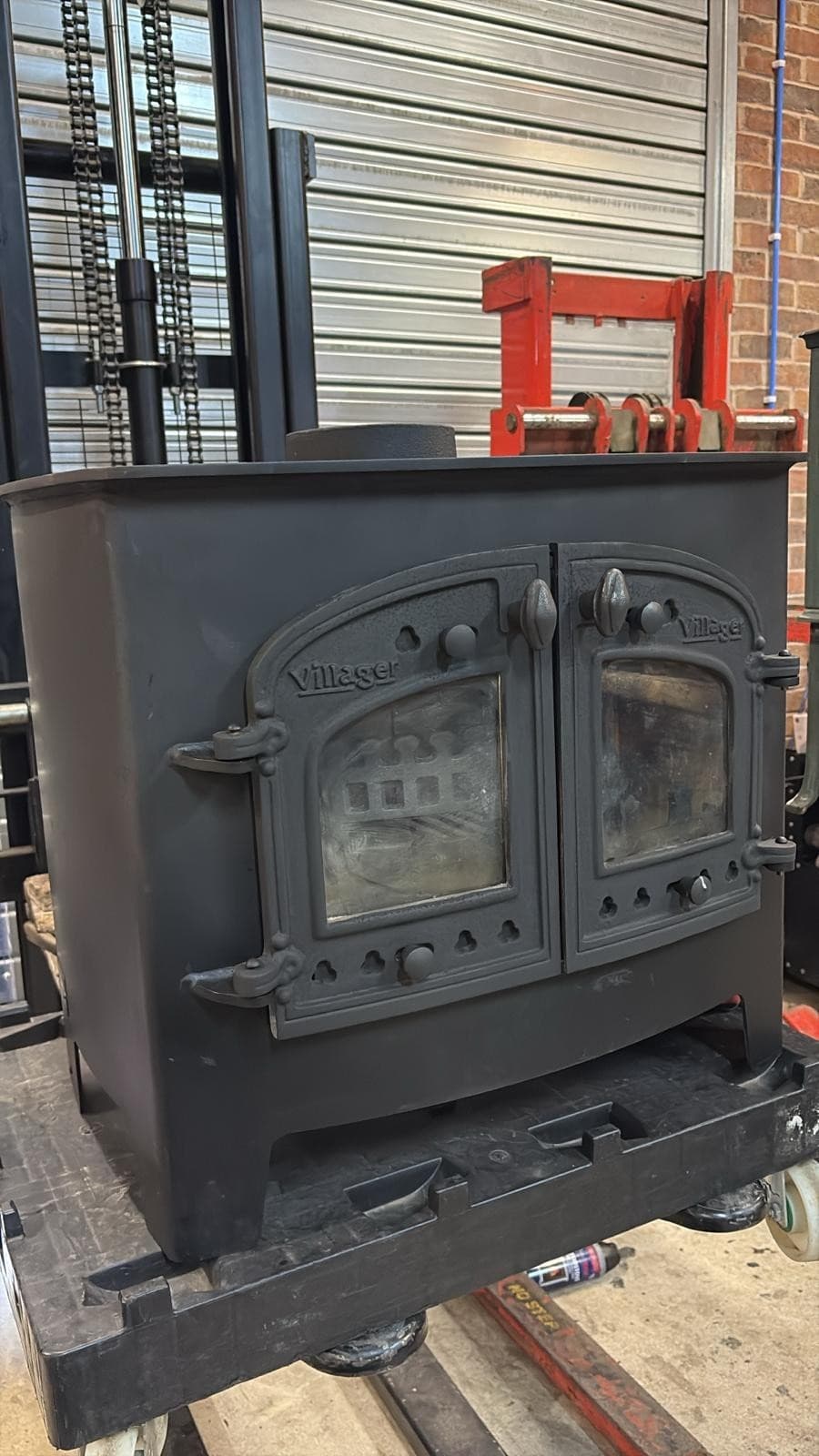 Villager A Range Stove, 12KW Stove MULTIFUEL, (log,wood+burner), DEFRA, ๐๐