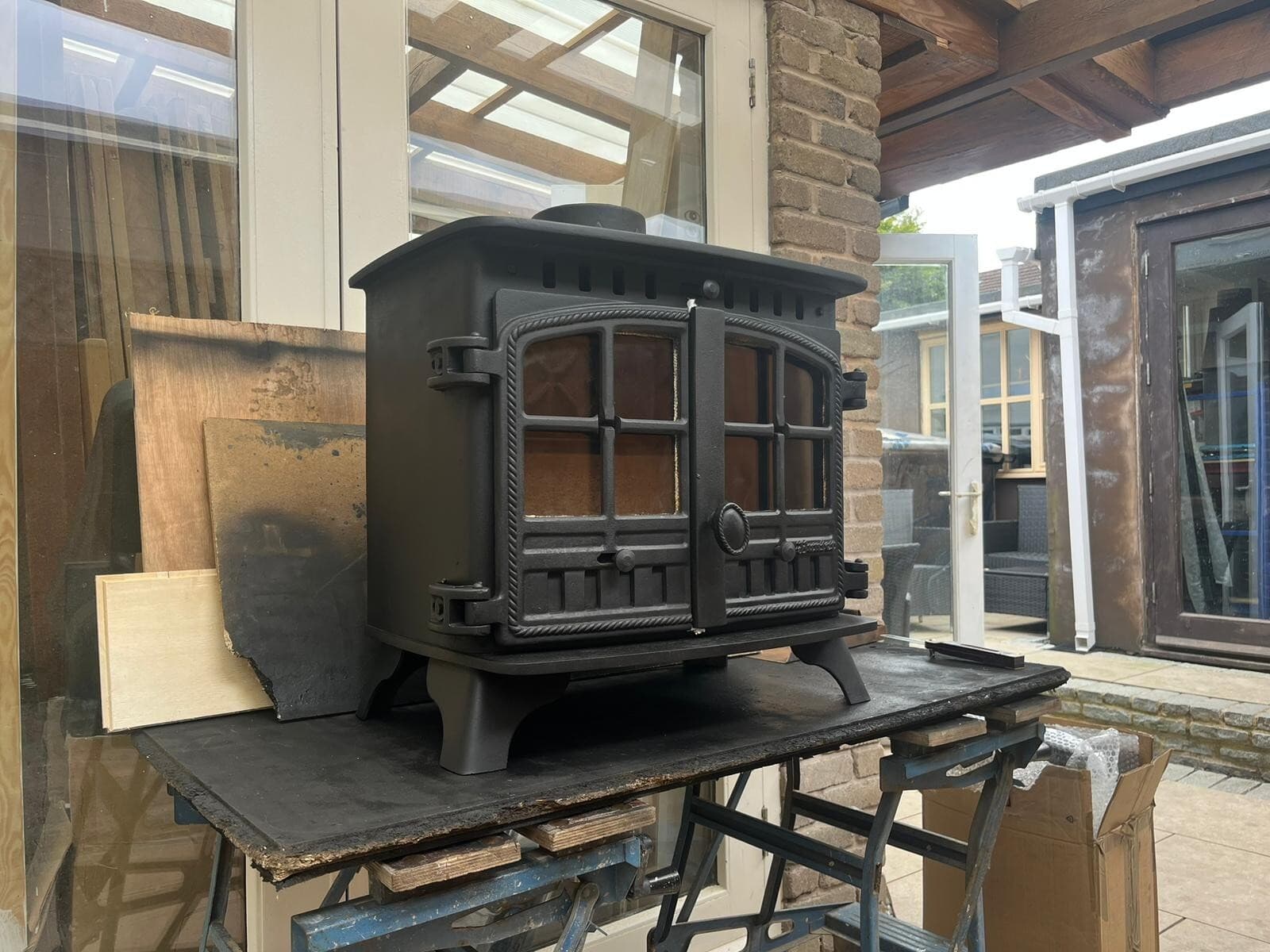 Hunter Herald 8 Stove 8kw, COAL, MULTIFUEL, (log,wood+burner), DEFRA, 🚚🚚🚚 — view 4