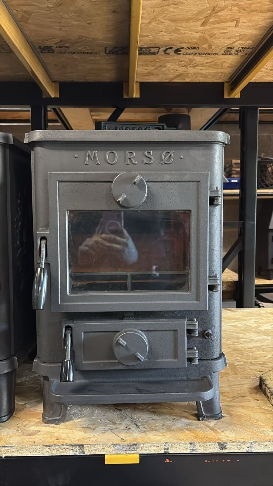Morso Squirrel 1410 Stove, 5kW, MULTIFUEL, (log,wood+burner), DELIVERY🚚🚚 — view 2