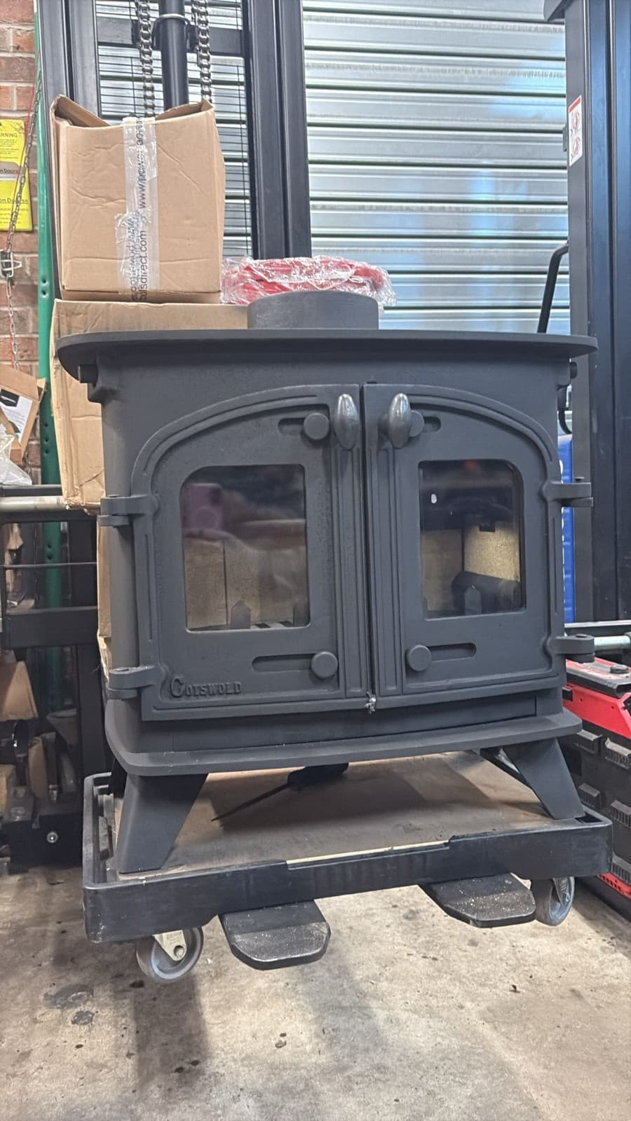 Villager Flatmate Stove, 7kW, COTSWOLD,MULTIFUEL, COAL(log,wood+burner), 🚚🚚 — view 5