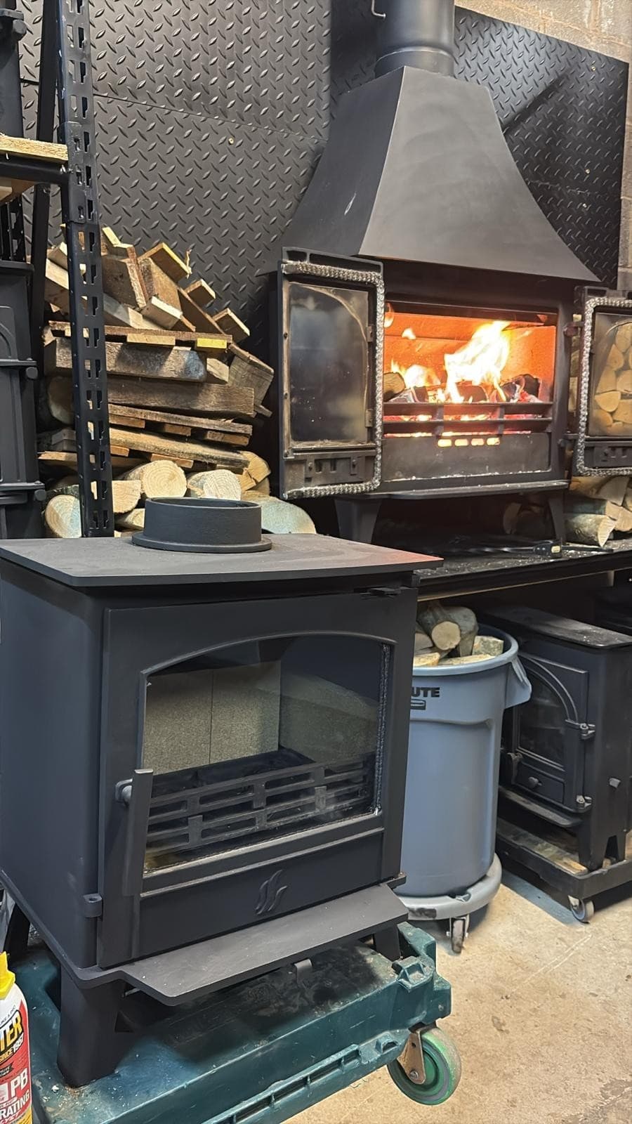 ACR Earlswood Stove, 5kW, MULTIFUEL, (log,wood+burner), DEFRA ๐๐ โ view 2