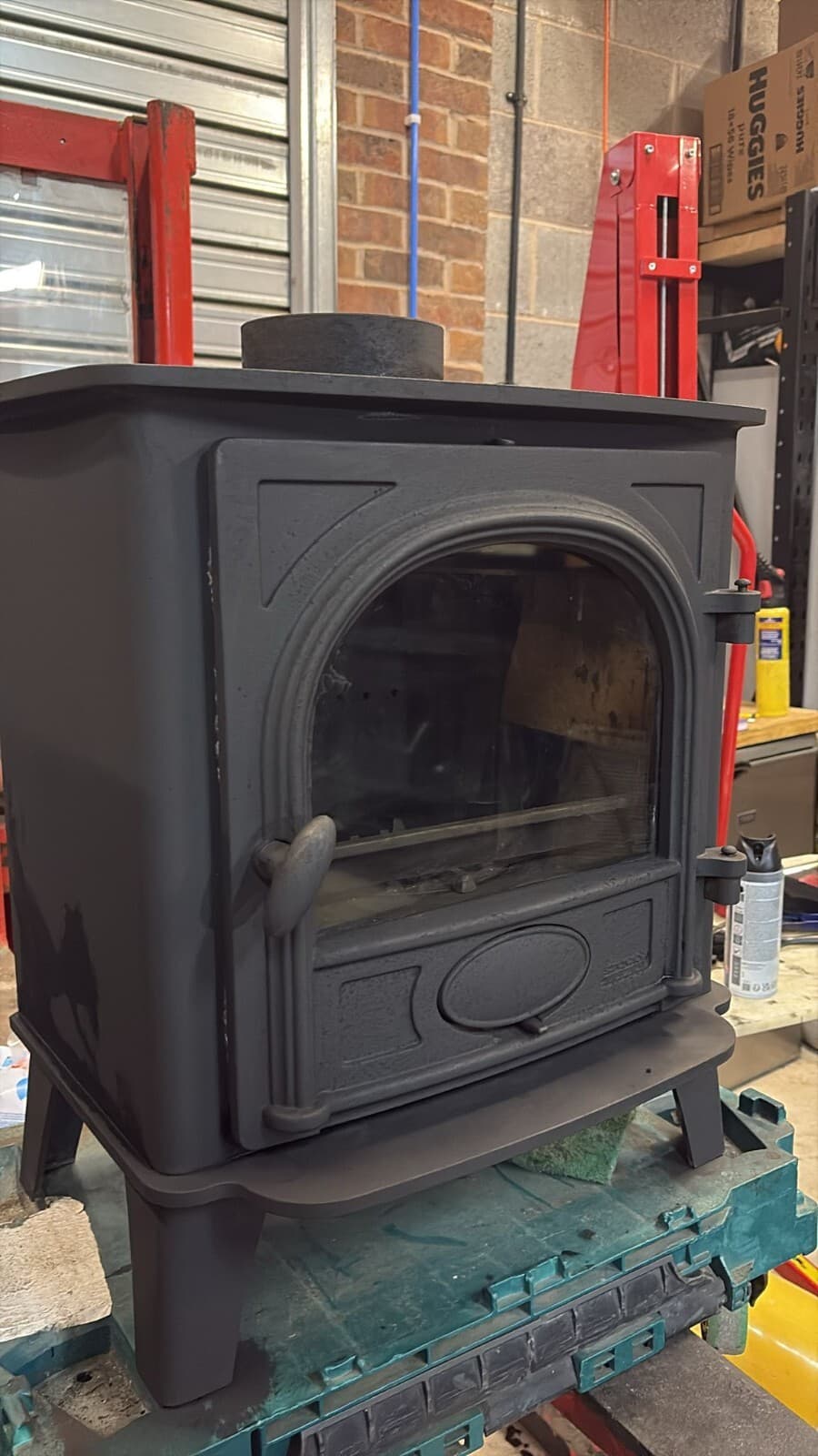 🔥 RESTORED “STOVAX STOCKTON 5” 5KW Multifuel DEFRA stove Wood Log Burner 🔥 — view 4