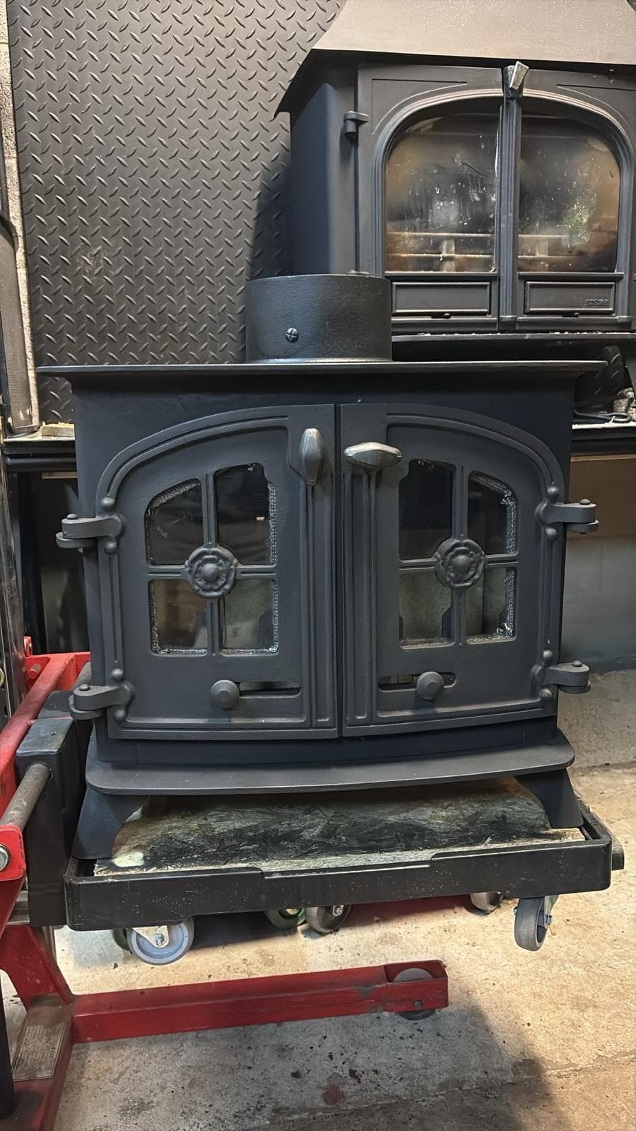 Yeoman EXE Stove 7 Kw, FLAT TOP STOVE, Multifuel, (log,wood+burner), ๐๐ ๐